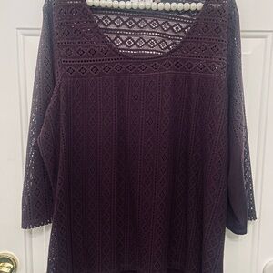 Lacey DEX Women's Top - Plum